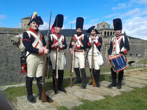 Asociacion_Teodoro_Regimiento_Reding_Malaga_Bicentenario_recuperacion_Ciudadela_Jaca_2014