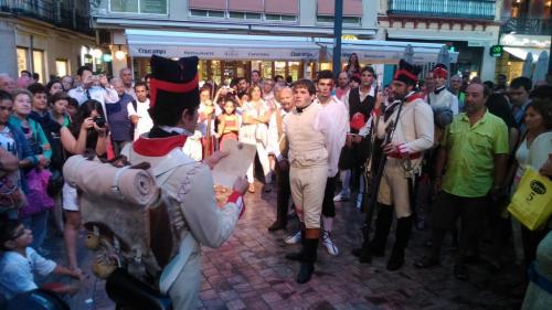 Recreacion_captura_capitan_Vicente_Moreno_Malaga_1810_2014_Asociacion_Teodoro_Reding_homenaje_autor_Miguel_Angel_Seron